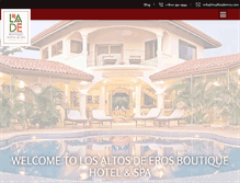 Tablet Screenshot of losaltosdeeros.com